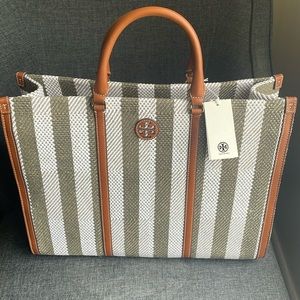 Tory Burch Large Canvas Tote